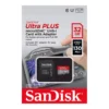 dfd1ceb61c30261a328558d255cf2143-hi.jpg SanDisk Ultra Plus 32GB MicroSD Memory Card With Adapter, Premium Transfer Speeds Up to 130MB/s, Class 10 FHD Video Recording & Playback, Ideal For Mobile Phone & Tablets | SDSQUB3-032G-ATGIA