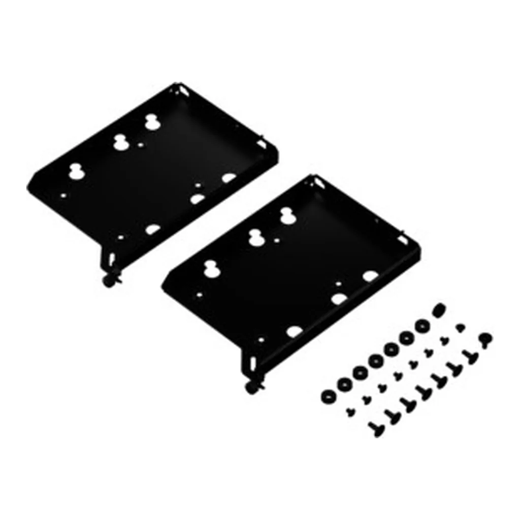 Fractal Design HDD Drive Tray Kit - Type-B for Define 7 Series and Compatible Fractal Design Cases (2-pack) - Black | FD-A-TRAY-001 - Image 1 Fractal Design HDD Drive Tray Kit - Type-B for Define 7 Series and Compatible Fractal Design Cases (2-pack) - Black | FD-A-TRAY-001