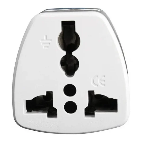 e1b4eb42202a92f7b2d17149dacd5170-hi.jpg Salab Universal Travel Plug Adapter, USA, Canada, EU, AU, UK to UAE Dubai 3 Pin Socket Converter, Multi Country Power Adapter for Business Travel, Hotel & Airport Use, White | Travel Plug Adapter