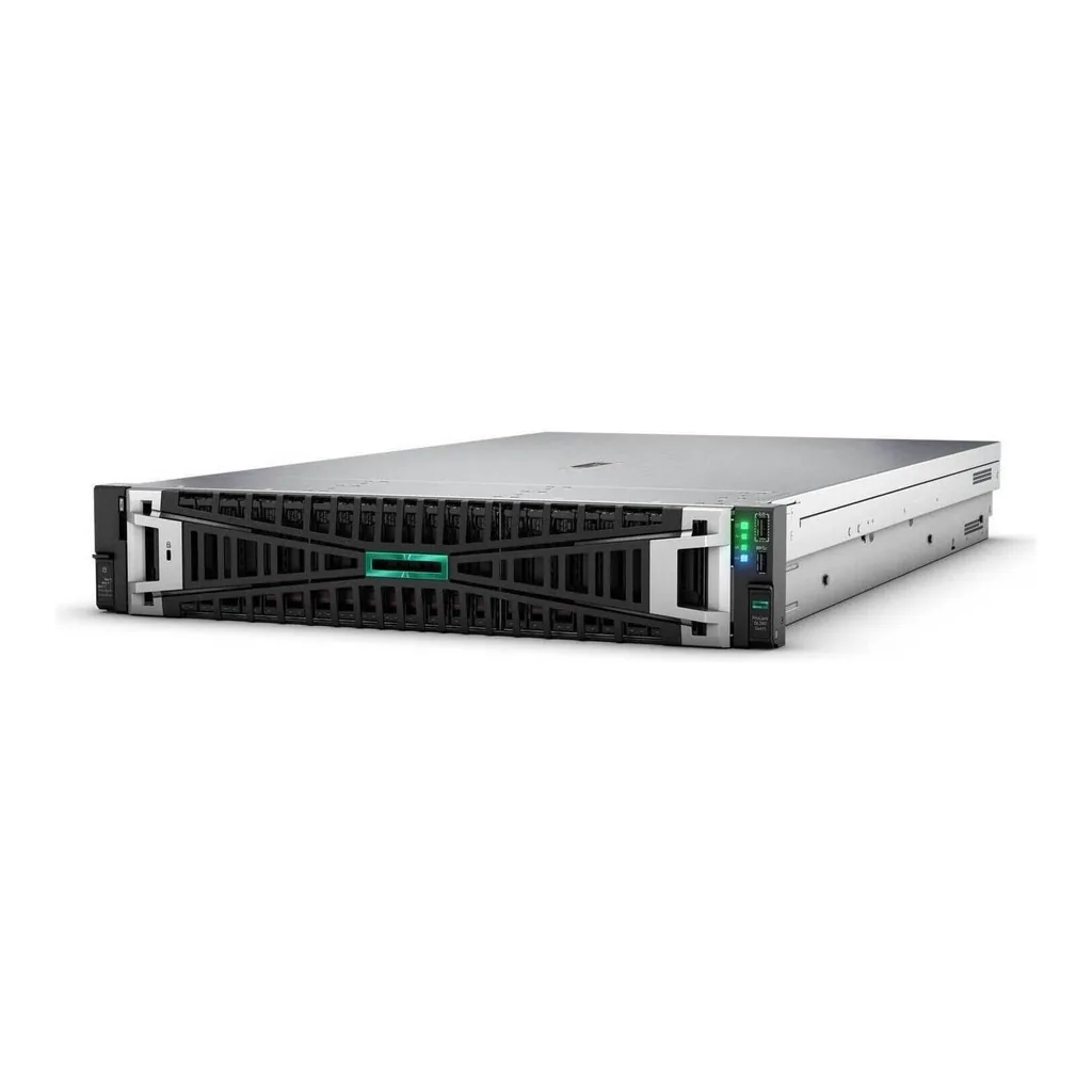 e1f9d31877d8bc603ad267baf3d36683-hi.jpg HPE ProLiant DL380 Gen11 2U Rack Server, 2x Intel Xeon-Gold 6430, 512GB RAM, 4x 800GB SAS SSD, 2x 1600W Power Supply, Gray | DL380-G11