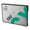 e227eeb19990f889c67fae422d0cb3ed-hi.jpg Team Group CX2 2.5" 512GB SATA III 3D NAND Internal SSD, Read/Write Up to 530/470 MB/s, SATA III 6Gb/s, DC +5 Voltage, 1,000000Hr MTBF, 800TB Written Terrabyte | T253X6512G0C101