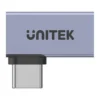 e232612667295e5786f575c88ae657e2-hi.jpg Unitek USB4 90 Degree Adapter, 40Gbps Data Transmission Speed, 8K@60Hz Video Output, 240W Fast Charging, Aluminium Alloy Material, Space Grey | A1040GY01