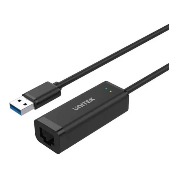 e3609d05a67f908c7f8ad6b64077c952-md.jpg Unitek USB3.0 To Gigabit Ethernet Adapter, 5Gbps USB 3.0, 1000Mbps LAN, IPv4/IPv6, Wake-on-LAN, Plug-and-Play, Black