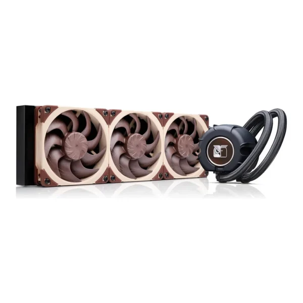 Noctua 360mm AIO Liquid CPU Cooler, Black/Brown/Beige | NL-LC1-36 - Image 1 Noctua 360mm AIO Liquid CPU Cooler, Black/Brown/Beige | NL-LC1-36