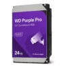 e3bd6ff15b1eaed68ca76cec86f532d4-hi.jpg Western Digital Purple Pro Smart Video Internal Hard Drive, 24TB, 3.5" SATA, 7200 RPM, 512MB Cache, 287MB/s Transfer Rate, CMR, AllFrame AI, 550TB/Yr Workload | WD241PURP
