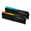 G.SKILL Ripjaws M5 RGB Series 32GB (2x16GB) DDR5 Dual Channel Desktop Memory, 6000 MT/s Memory Speed, CL36-36-36-96 Latency, 1.35V Voltage, Intel XMP 3.0, Black | F5-6000J3636F16GX2-RM5RK - Image 2 G.SKILL Ripjaws M5 RGB Series 32GB (2x16GB) DDR5 Dual Channel Desktop Memory, 6000 MT/s Memory Speed, CL36-36-36-96 Latency, 1.35V Voltage, Intel XMP 3.0, Black | F5-6000J3636F16GX2-RM5RK - Image 2