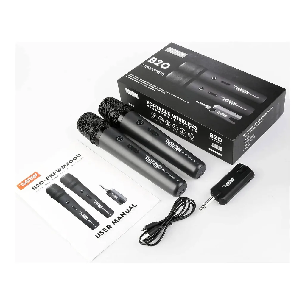 e4fe5ba5fc6d773bbae40ff09817949e-hi.jpg Platinum Karaoke B20 2 Portable Wireless Microphone
