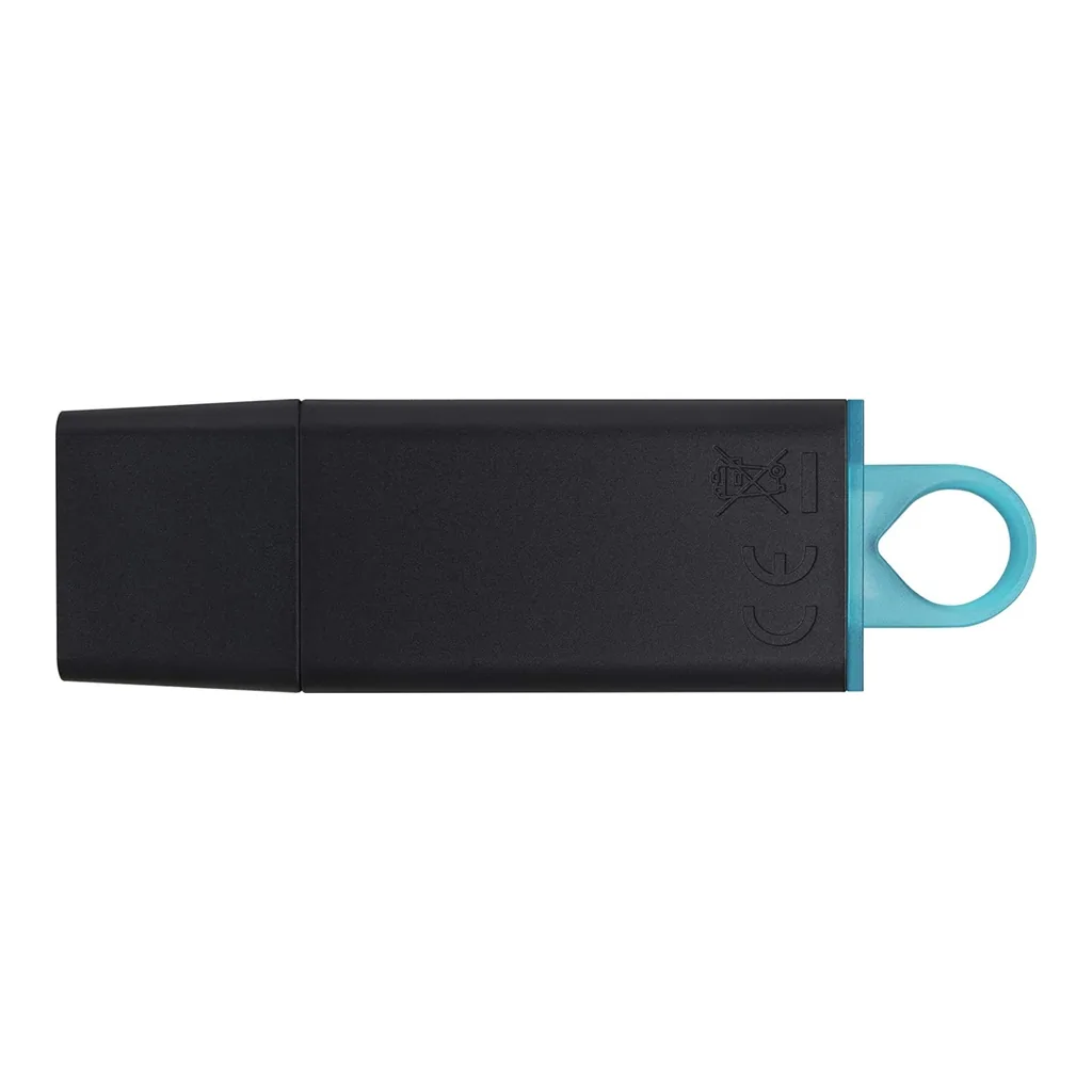 e5a1bc3f9c822995e084b6150f10fffc-hi.jpg Kingston DataTraveler Exodia 64GB Flash Drive, USB 3.2 Gen 1 Speed, Quick Transfer and Convenient Storage, Black - Teal | DTX/64GB