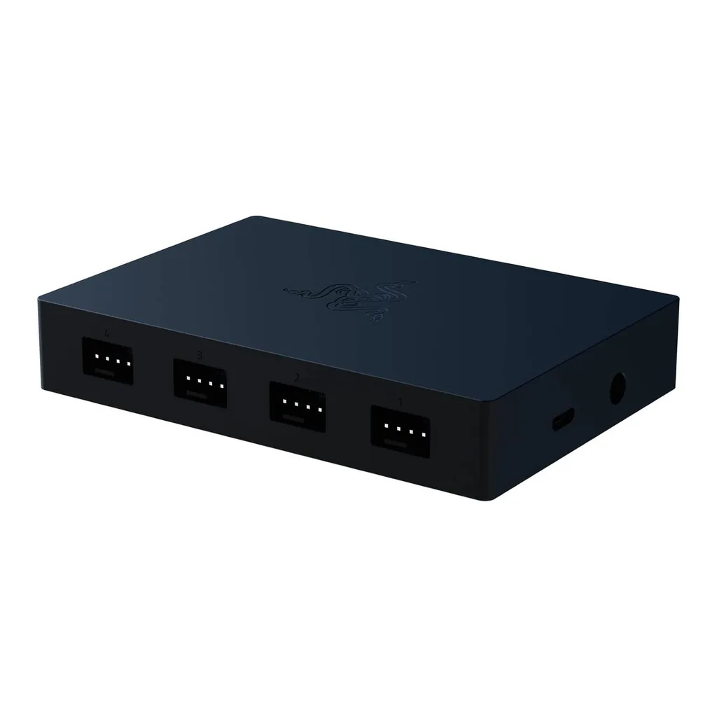 Razer PWM PC Fan Controller, Black | RZ34-02140700-R3M1 - Image 1 Razer PWM PC Fan Controller, Black | RZ34-02140700-R3M1