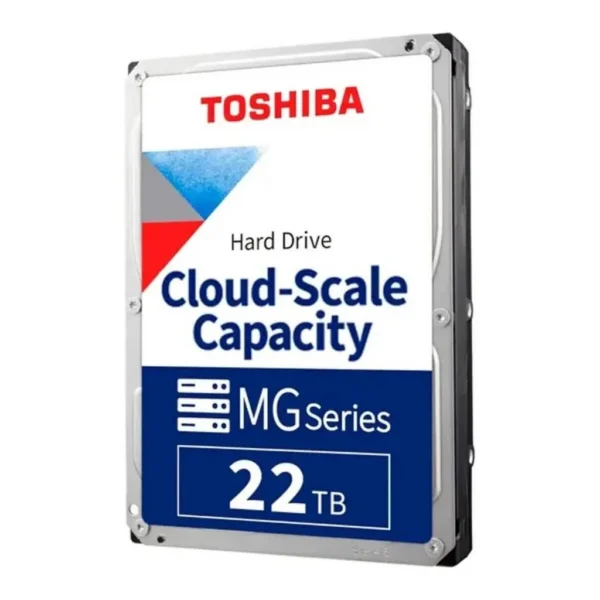 e6ede36de5b5dbbe1bcc72295a4302ba-hi.jpg Toshiba MG11 Series Internal HDD, 22TB Capacity, 7200RPM, 3.5" SAS 12Gb/s, 1GB Cache, CMR Construction, Helium-Sealed 10-Disk Design, 512e Format | MG11SCA22TE