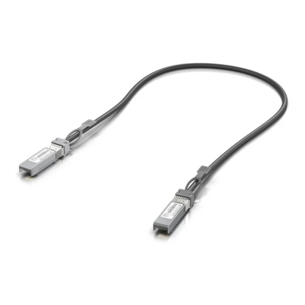 e7b82d56411a1c6ae357588a96783c0e-hi.jpg Ubiquiti UACC-DAC-SFP10-0.5M 10G Direct Attach Cable, SFP+ to SFP+ Interfaces, Passive EQ, Up to 10Gbps Data Rate, 0.5m Length, Black
