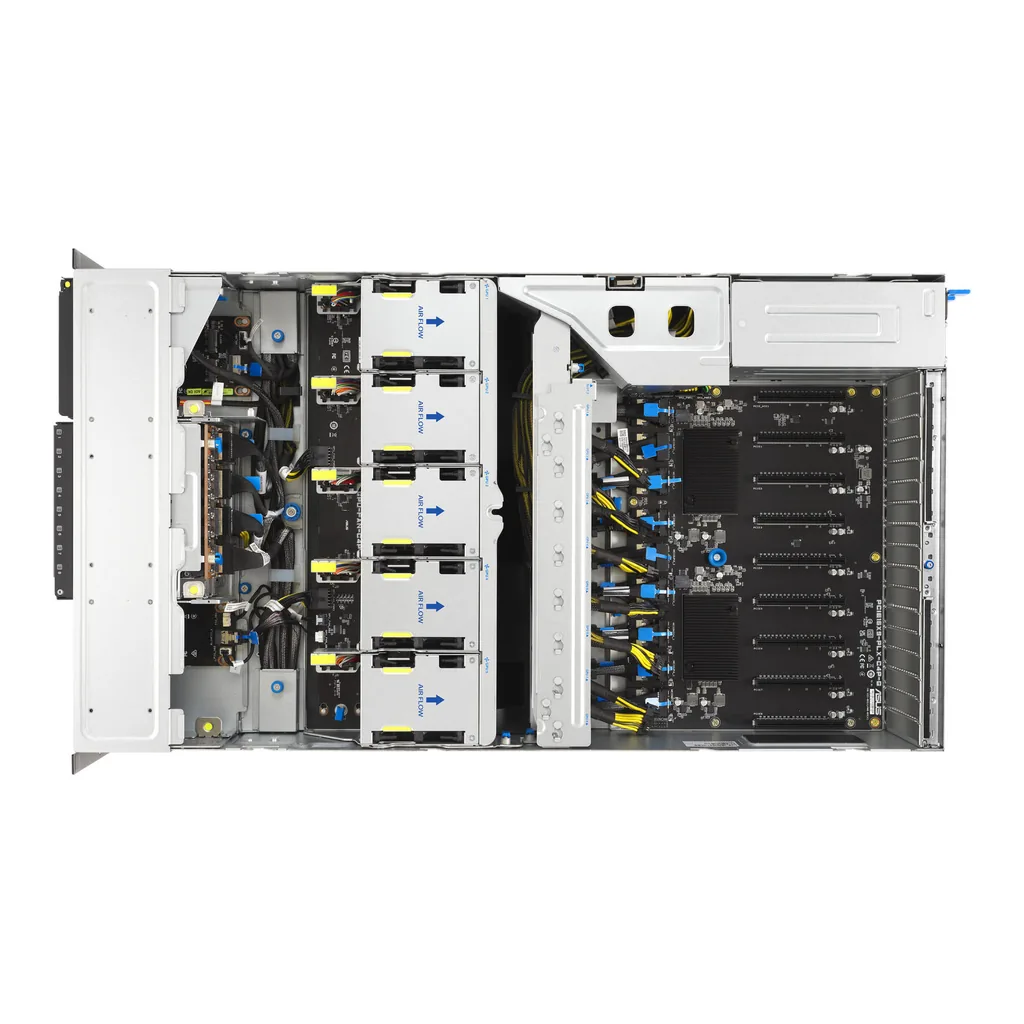 e83ff20974e38278f29dda2f6e57799c-hi.jpg AI PRO AMD EPYC 4U Server - 2 EPYC 9655 (96C/192T), 8 NVIDIA RTX Pro 6000 Blackwell 96GB, 1TB DDR5 6400MHz RAM, 4TB NVMe Gen5 + 2x 3.84 TB U.3 SSD, 4 3200W PSU, Dual 10GbE LAN