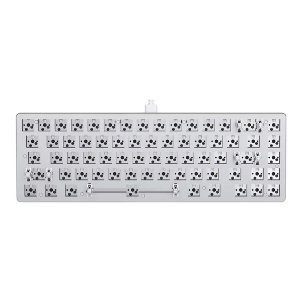 Glorious GMMK 2 65% Barebone Keyboard, White | GLO-GMMK2-65-RGB-W - Image 1 Glorious GMMK 2 65% Barebone Keyboard, White | GLO-GMMK2-65-RGB-W