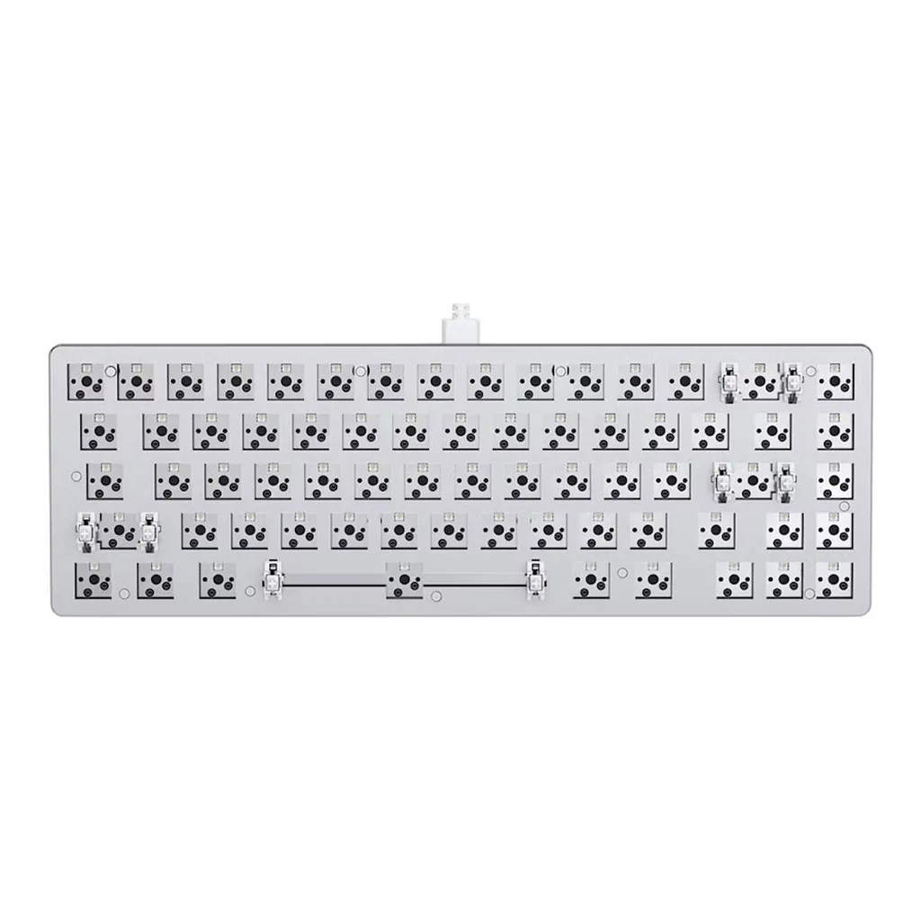 Glorious GMMK 2 65% Barebone Keyboard, White | GLO-GMMK2-65-RGB-W - Image 1 Glorious GMMK 2 65% Barebone Keyboard, White | GLO-GMMK2-65-RGB-W
