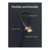 e90d18016b98e31949c98a59d64eb0a3-hi.jpg Cabletime Extra Long HDMI 2.0 Cable, Ultra 4K 60Hz Resolution, 18Gps High Speed Signal Transmission, High Dynamic Range, Gold Plated Connector, 5 Meter Cable Length, Black