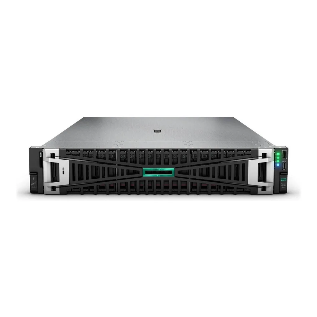 e9b0e9aefbf8a73eb03a22924030d1a2-hi.jpg HPE ProLiant DL380 Gen11 2U Rack Server, Intel Xeon Silver 4510, 128GB RAM, 4x 8TB SATA HDD, Broadcom BCM5719 Ethernet 1Gb, MR416i-p 8GB, 2x 1000W PSU | DL-380-G11