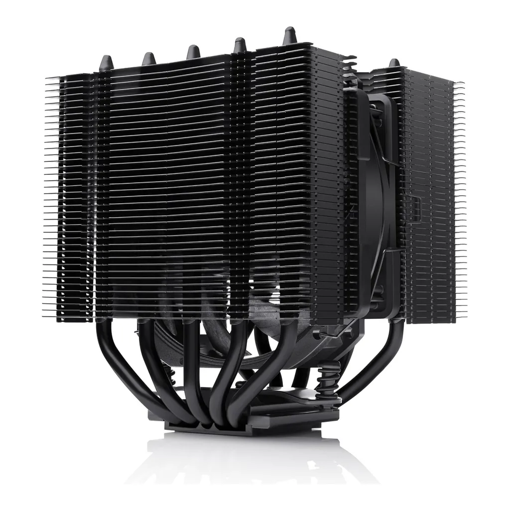 Noctua NH D12L CPU Air Cooler, Black | NH-D12L CH BK - Image 1 Noctua NH D12L CPU Air Cooler, Black | NH-D12L CH BK