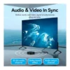 ea4b9f3c6740e091711808059df0d42c-hi.jpg Vention HDMI Male to Male 4K HD Cable, 18Gbps 4K@60Hz 3D, Video Return HDCP 2.2, HDMI Audio Cable Switch Splitter for TV HDMI Splitter Video Cord, 5 Meter Length, ALH Series, Blue