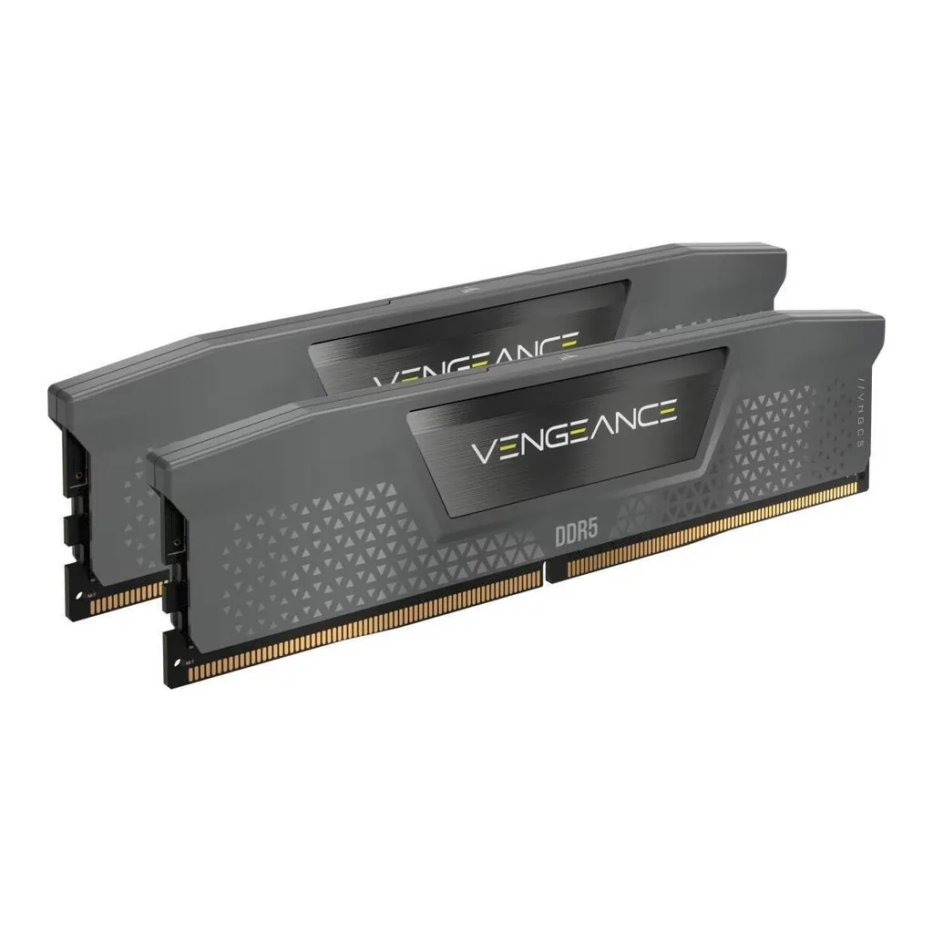 Corsair VENGEANCE 32GB (2x 16GB) DDR5 DRAM Desktop Memory, 6000 MHz Tested Speed, CL28 Latency, AMD EXPO & Intel XMP Compatible, 288-Pin, Grey | CMK32GX5M2B6000Z28 - Image 4 Corsair VENGEANCE 32GB (2x 16GB) DDR5 DRAM Desktop Memory, 6000 MHz Tested Speed, CL28 Latency, AMD EXPO & Intel XMP Compatible, 288-Pin, Grey | CMK32GX5M2B6000Z28 - Image 4