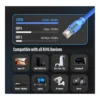 ea579260900c7304ced8e9501b950f55-hi.jpg NEXUS CAT6A UTP Network Ethernet Cable, Fully Copper High-Speed 10Gbps 500MHz RJ45 Ethernet Cable Compatible with Ethernet Switches, 20 Meter Length, Blue