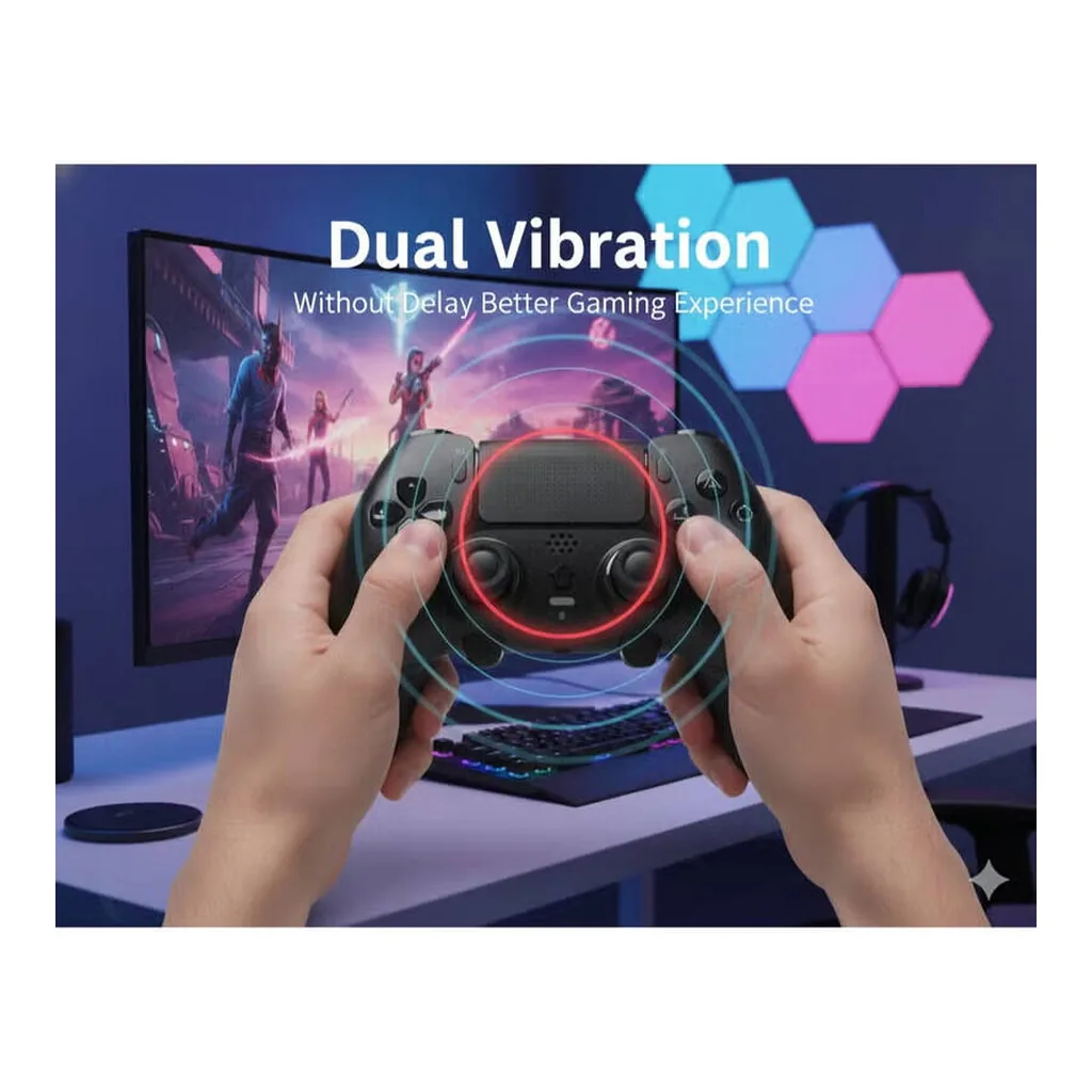 ec411e1c243fdc6b76d75e5d0c559ced-hi.jpg EpicArma PS5 & PC Wireless Controller, DualSense Edge Style Bluetooth Gamepad, 6-Axis Gyro, Custom Rear Triggers, Dual Vibration Feedback, Precision Analog Sticks & Responsive Triggers, Black