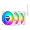 Thermaltake CT140 EX Reverse ARGB Sync PC Cooling Fan, Snow | CL-F195-PL14SW-A - Image 3 Thermaltake CT140 EX Reverse ARGB Sync PC Cooling Fan, Snow | CL-F195-PL14SW-A