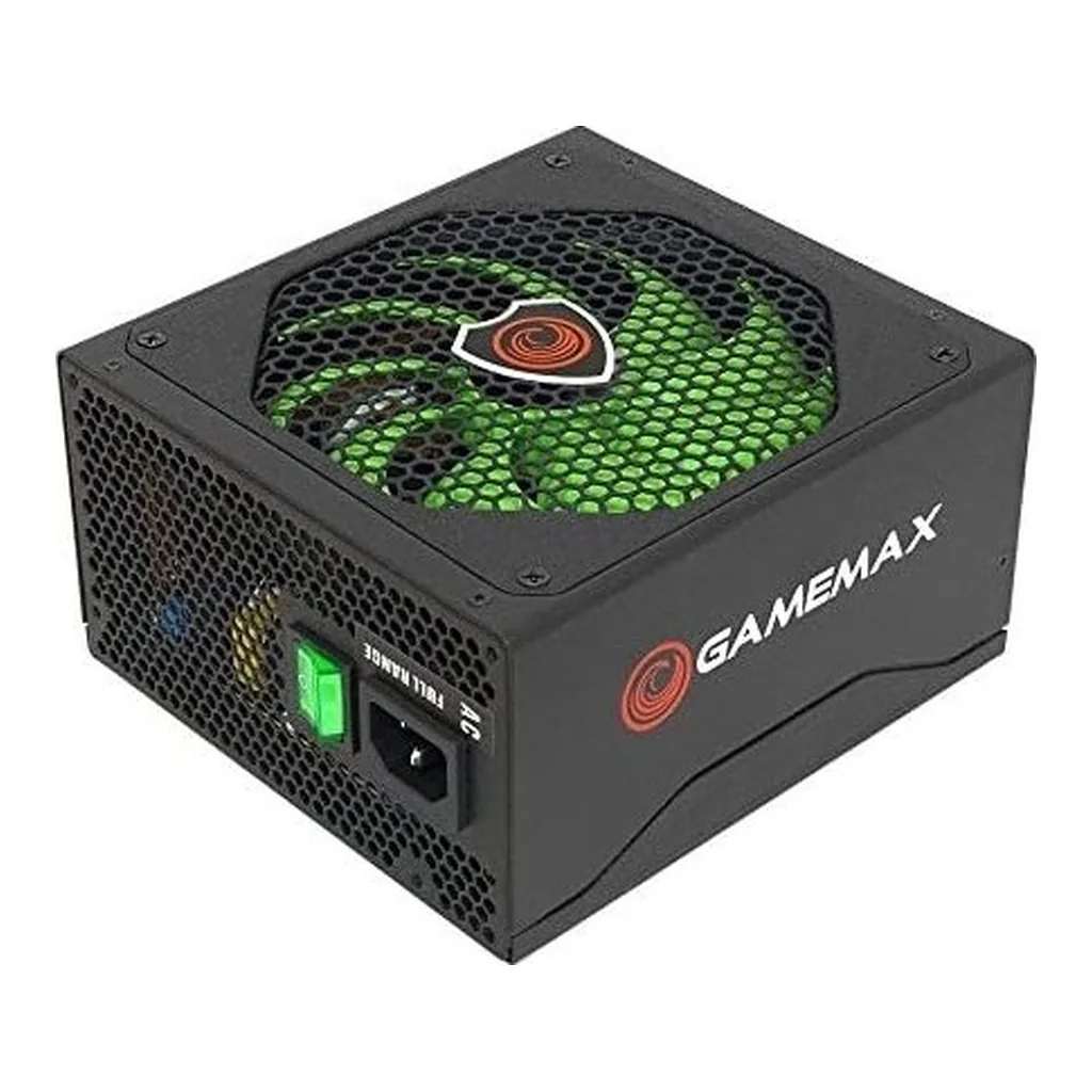 ec71983d487fef1252aae53de403e202-hi.jpg GameMax 80 Plus Bronze 800W, Modular Active PFC 14CM Fan ATX Power Supply Unit - Black | GM-800