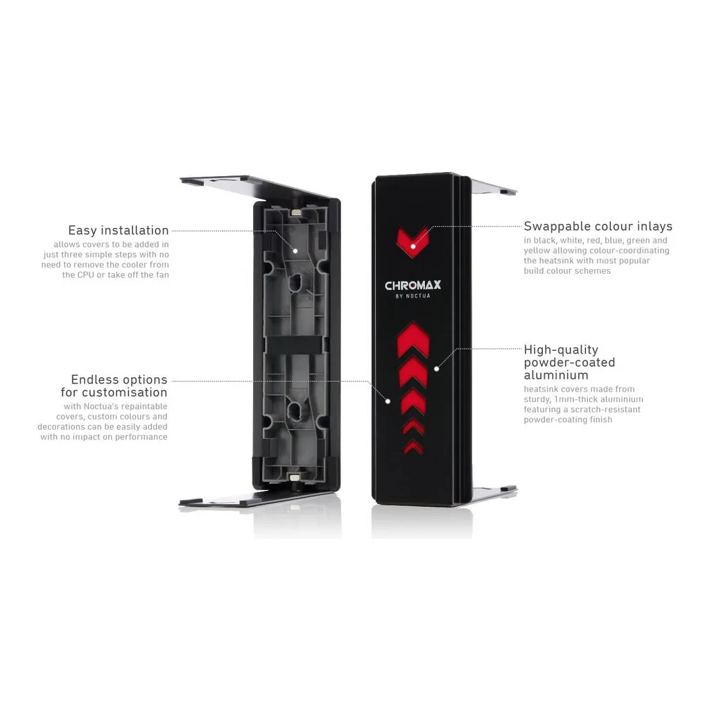 Noctua NA-HC3 chromax.black.swap Edition | NA-HC3 CH.BK.S - Image 2 Noctua NA-HC3 chromax.black.swap Edition | NA-HC3 CH.BK.S