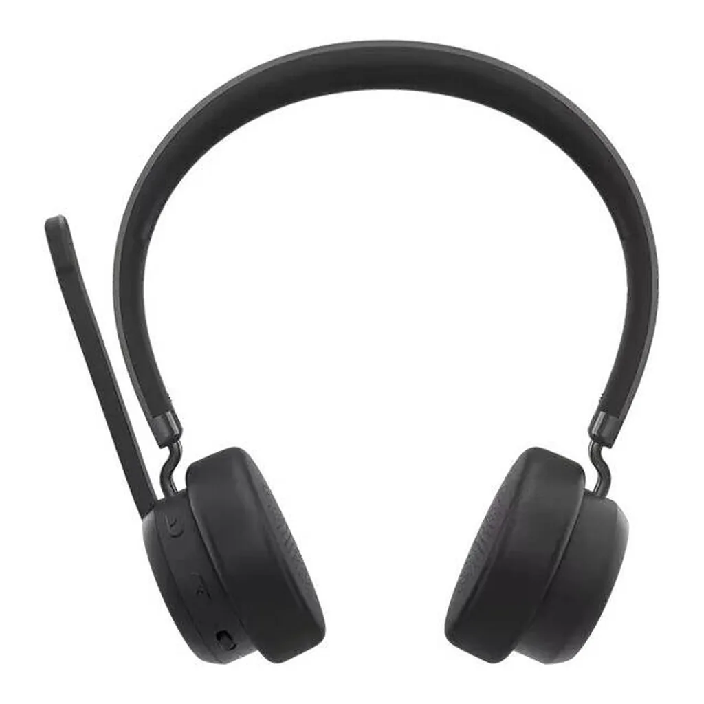 eea2ae08329a3d90ea280f65ef7d4f93-hi.jpg Lenovo Wireless Stereo Headset, Bluetooth 5.3, 640 mAh Capacity, 40 mm Drivers USB Digital Audio, 32 Ohm Impedance, Professional Call Performance, Black