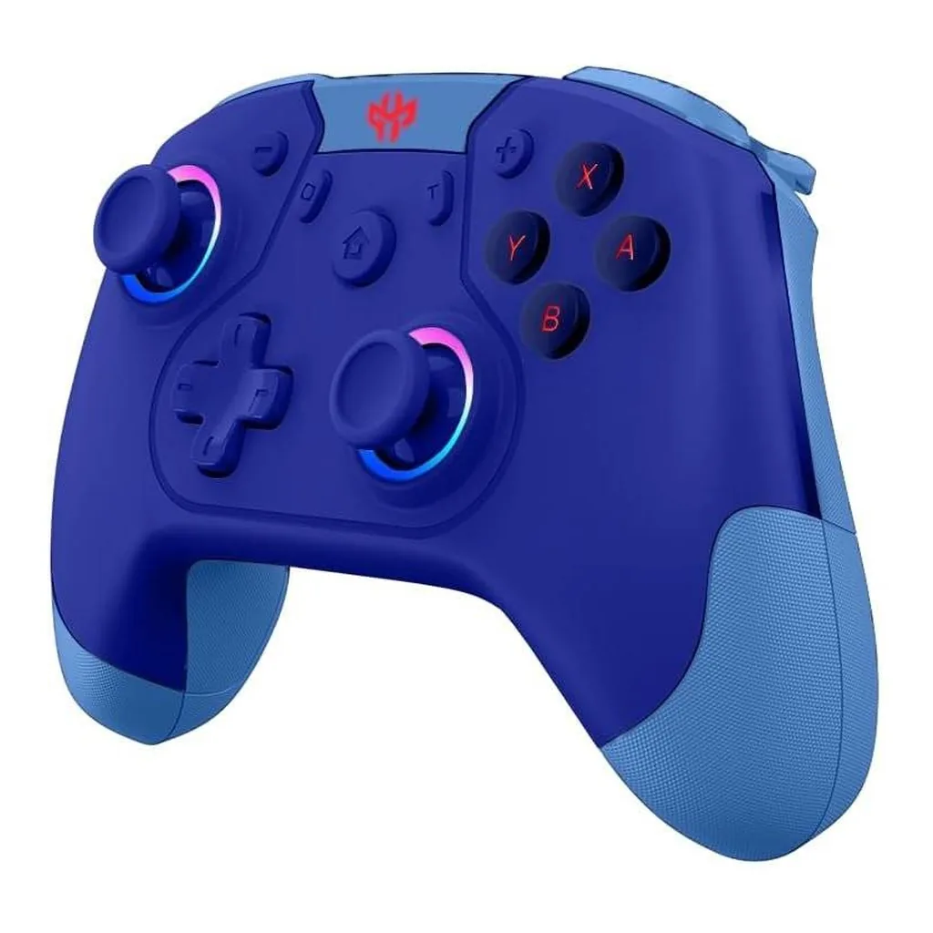 ef45bdd1e9e4d39335d5984734ff3b6e-hi.jpg GXM Alpha Pro Wireless Controller RGB, 6-Axis Drive, For Nintendo Switch/Android/IOS/PC, Wide Combability, Wired & Wireless Connectivity, 2.4Hz Dongle, USB Type-C, Blue