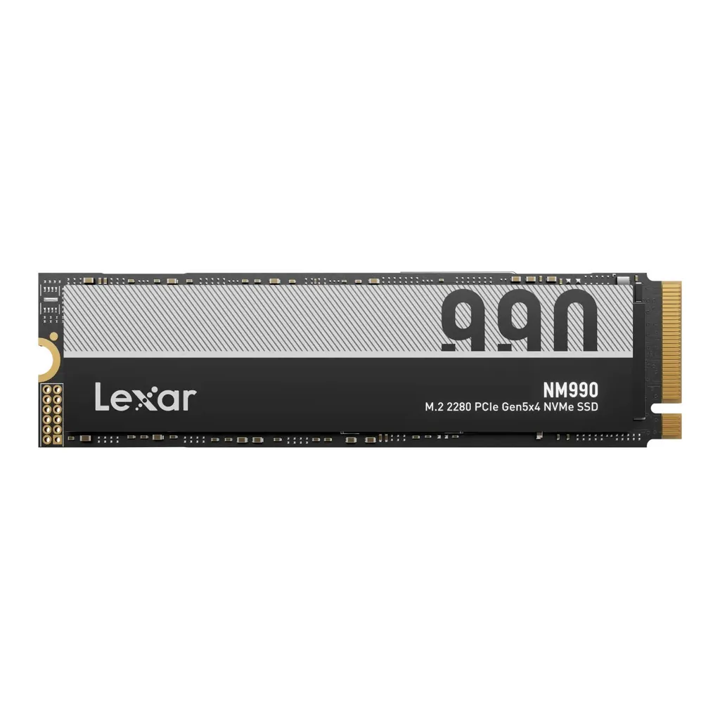 f0703f650bca21bda9b841889e2c1f73-hi.jpg Lexar NM990 M.2 2280 Internal SSD, 4TB Capacity, PCIe Gen5x4 Interface, Up to 14,000 MB/s Sequential Read & 11,000 Sequential Write Speed | LNM990X004T-RNNNG