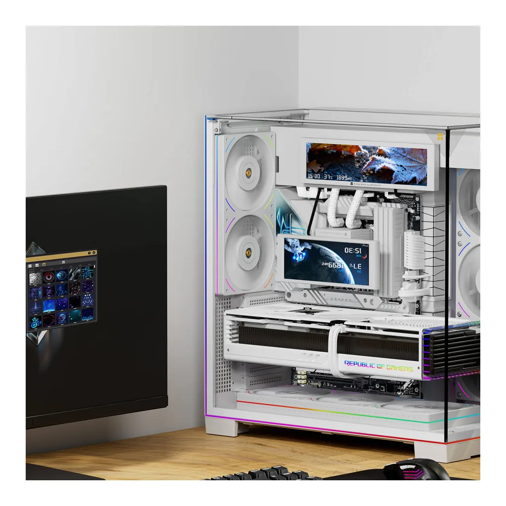 Thermalright Trofeo Vision LCD Screen Display, White - Image 8 Thermalright Trofeo Vision LCD Screen Display, White