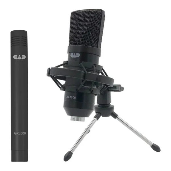 f1a280928266fd4483a953ae5afdd907-hi.jpg CAD AUDIO GXL1800SP Mic Collection with Large & Small Diaphargm Condenser Microphones