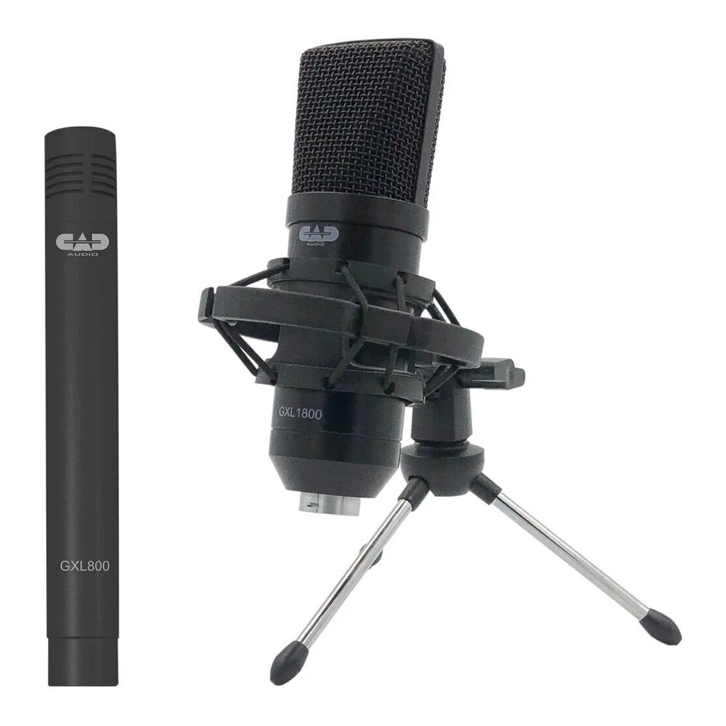 f1a280928266fd4483a953ae5afdd907-hi.jpg CAD AUDIO GXL1800SP Mic Collection with Large & Small Diaphargm Condenser Microphones