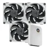 HYTE THICC FP12 Digital Processor Cooling with Nexus Portal NP50 | FAN-HYTE-FP12-BW-3NP - Image 1 HYTE THICC FP12 Digital Processor Cooling with Nexus Portal NP50 | FAN-HYTE-FP12-BW-3NP