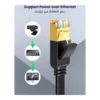 f43c28d934c4d8ec5d1f38364f656933-hi.jpg UGREEN NW106 Ethernet Cable Cat7 Gigabit Network Cable, High-Speed Flat 10Gbps, RJ45 Ethernet Cable Patch Cable, Compatible for Gaming PS5 / 4 / 3, Xbox Laptop Modem Router PC, 3 Meter, Black