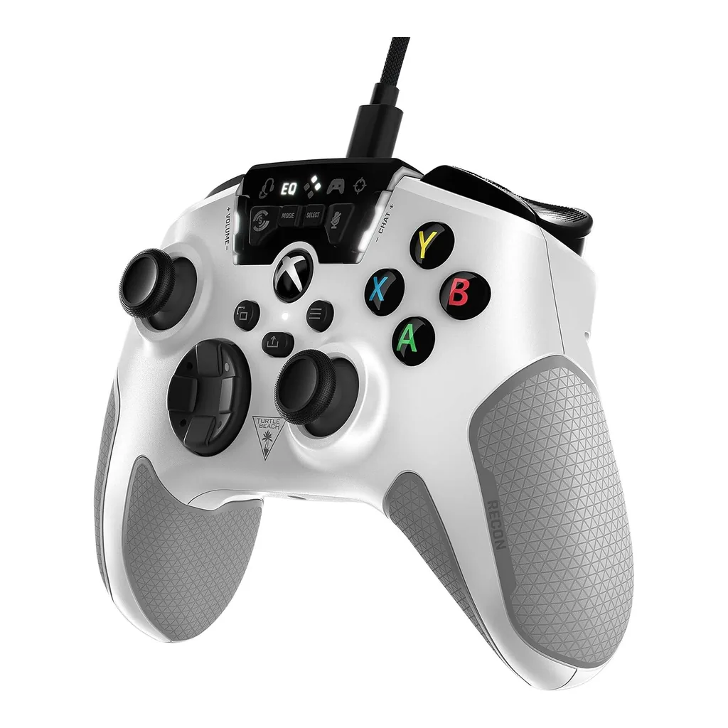 f50a65070d16b17af896d6f7734590e3-hi.jpg Turtle Beach Recon Controller Wired Gaming Controller for Xbox Series X & Xbox Series S, Xbox One & Windows 10 PCs Featuring Remappable Buttons, Audio Enhancements, and Superhuman Hearing - White