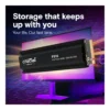 f6e6882f63058e3b5798776ca10f2140-hi.jpg Crucial P310 Internal SSD with Heatsink, 1TB Storage Capacity, M.2 2280 Form Factor, PCIe 4.0 Interface, Up to 7100 MB/s Sequential Read & 6000 MB/s Sequential Write Speed, Black | CT1000P310SSD5