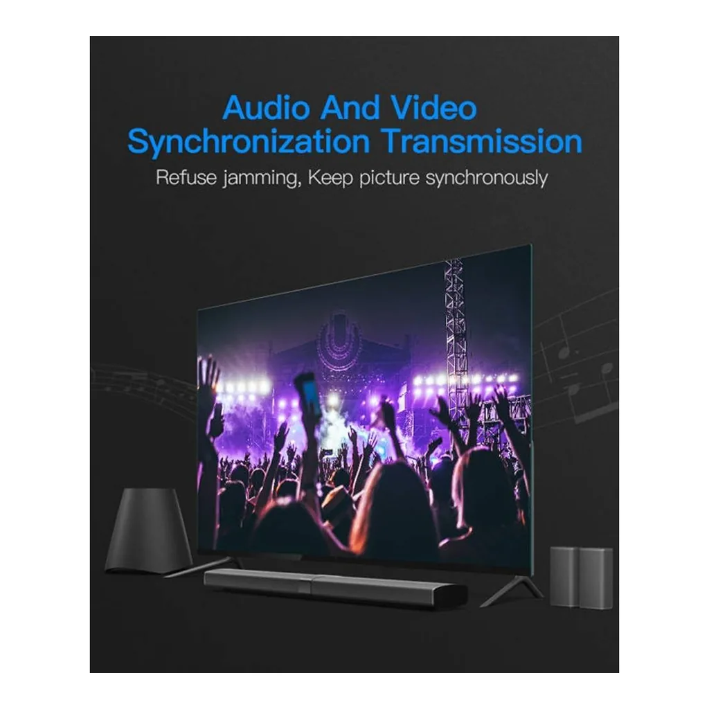 f735107ede44c39ffac77e72410990a8-hi.jpg Vention Micro HDMI Cable, 8Gbps High Speed Transmission, 4K 60Hz High Dynamic Range HDR Video, Gold Platted Interface, Dolby True Audio, Mirror & Extended Mode, 1 Meter, Black
