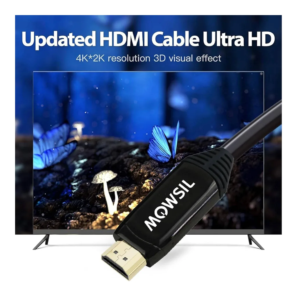 f8d4ba94f4261de8a89c7c7cff83a9f7-hi.jpg MOWSIL Active Optical Fiber Cable (AOC) 4K@60Hz 25Mtr, 18Gbps High Speed, UHD 4K HDMI 2.0 Cord, Hybrid Fiber/Copper, 24K Gold Plated Connectors, 25 Meter | MOAC25
