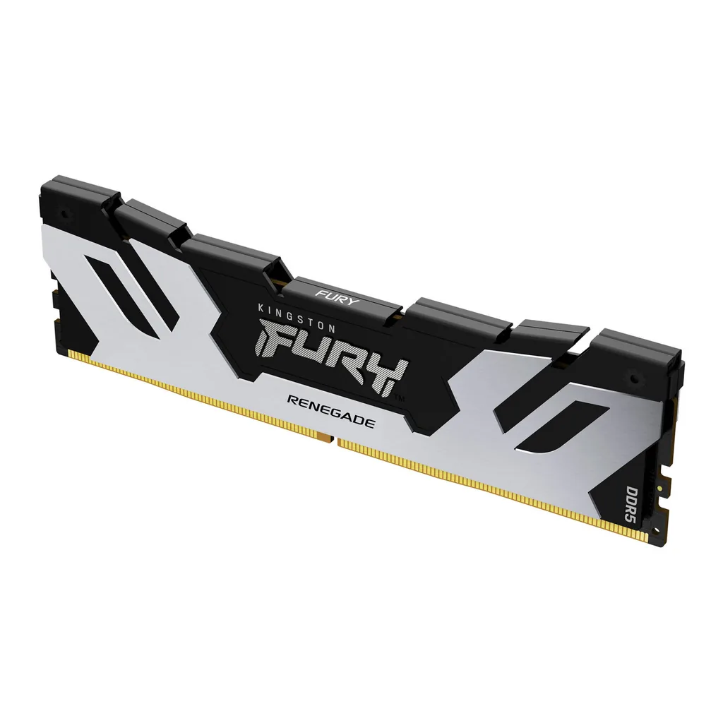 Kingston FURY Renegade 32GB (2x 16GB) DDR5 Desktop Memory, 7200MT/s Memory Speed, CL38 CAS Latency, 1.45 Voltage, 288-Pins, Intel XMP 3.0 Certified | KF572C38RSK2-32 - Image 2 Kingston FURY Renegade 32GB (2x 16GB) DDR5 Desktop Memory, 7200MT/s Memory Speed, CL38 CAS Latency, 1.45 Voltage, 288-Pins, Intel XMP 3.0 Certified | KF572C38RSK2-32 - Image 2