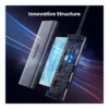 f936bb3c64255f02764f08bbd190e65e-hi.jpg UGREEN Revodok 206 6-in-1 USB-C Hub, Up to 8K @ 30Hz Display, 100W PD Passthrough, 5Gbps Data Transfer Rate, 2x USB Type-C, 2x USB Type-A, 2x HDMI Input, Black | 15852