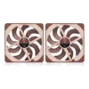 Noctua NF-A14x25 G2 PWM Sx2-PP Dual Fan Set, Brown - Image 2 Noctua NF-A14x25 G2 PWM Sx2-PP Dual Fan Set, Brown