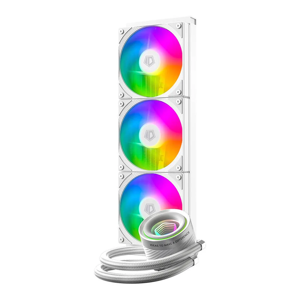ID-Cooling FX360 INF AIO Liquid CPU Cooler, White - Image 2 ID-Cooling FX360 INF AIO Liquid CPU Cooler, White