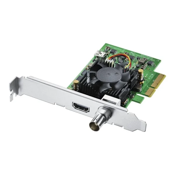 Blackmagic Design DeckLink Mini Monitor 4K PCIe Playback Card, 6G-SDI - Image 1 Blackmagic Design DeckLink Mini Monitor 4K PCIe Playback Card, 6G-SDI