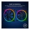 Razer Kunai Chroma 140mm ARGB PC Fan, Black | RC21-01800200-R3M1 - Image 2 Razer Kunai Chroma 140mm ARGB PC Fan, Black | RC21-01800200-R3M1
