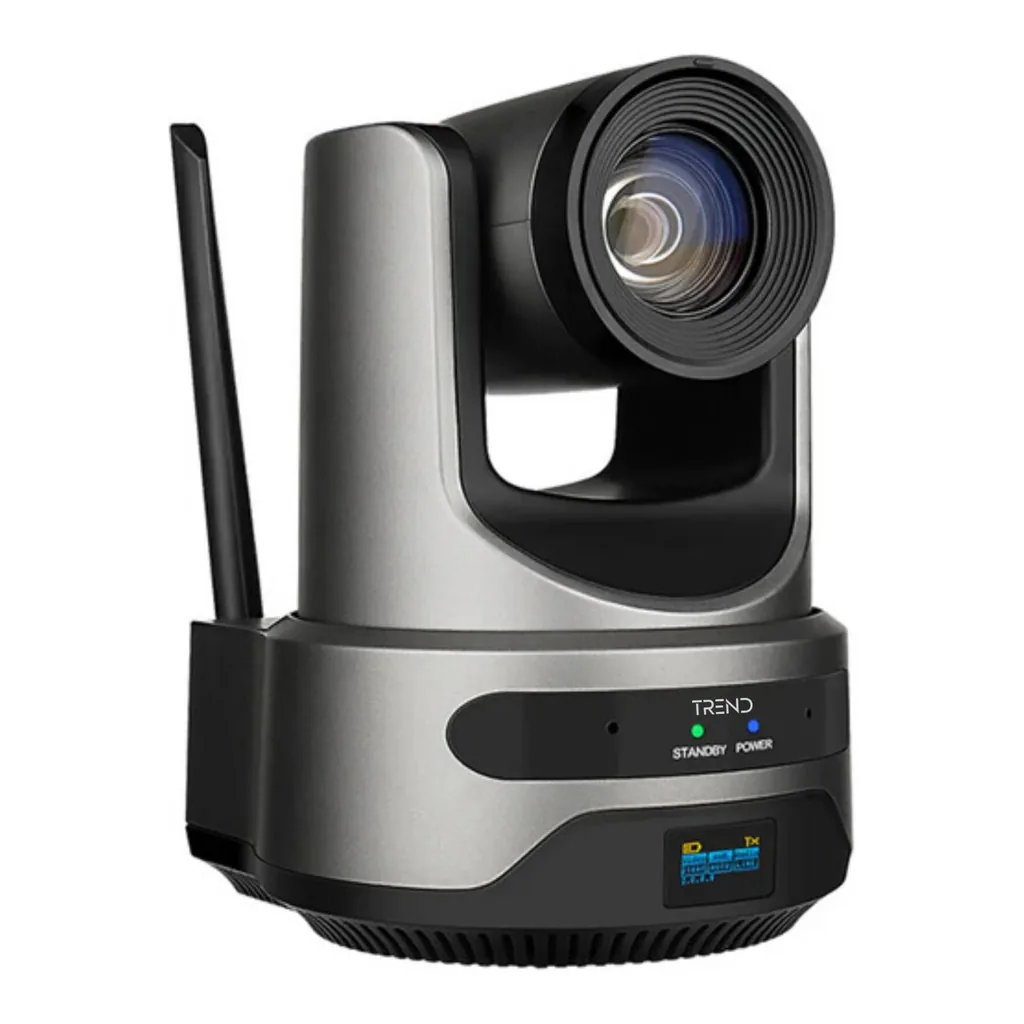 fa2d6948642ce1de1ae14d36304cc821-hi.jpg TREND TR-OBS20W-IV 4K Wireless PTZ Conferencing Camera, 20X Optical Zoom, 8.42MP CMOS Sensor, Humanoid Tracking, 200m Wireless Transmission, 9450mAh Battery, HDMI USB 3.0
