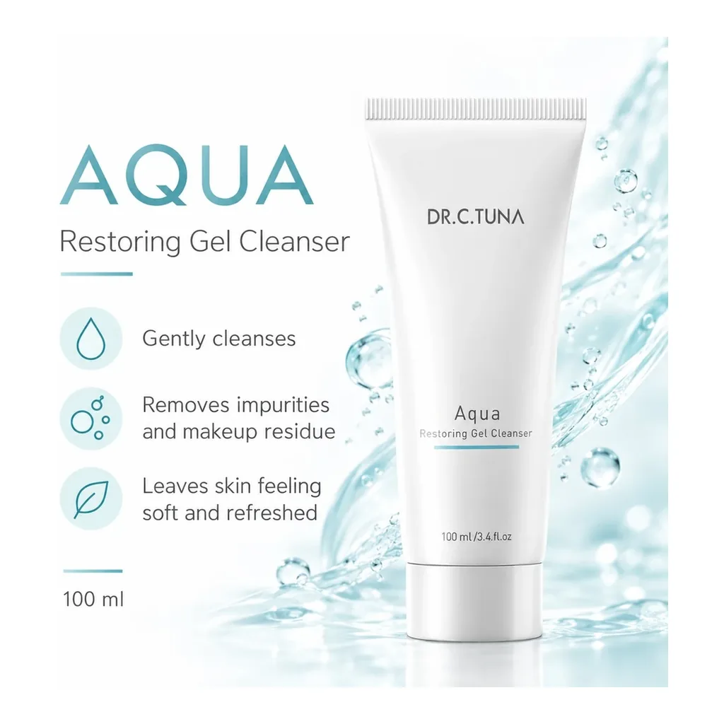 farmasi-1000265-02 Farmasi Dr. C. Tuna Aqua Restoring Gel Cleanser