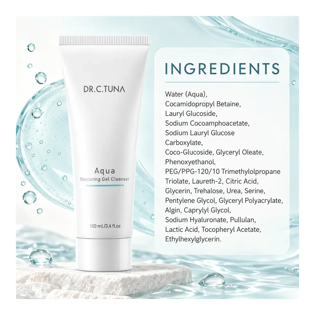 farmasi-1000265-07 Farmasi Dr. C. Tuna Aqua Restoring Gel Cleanser