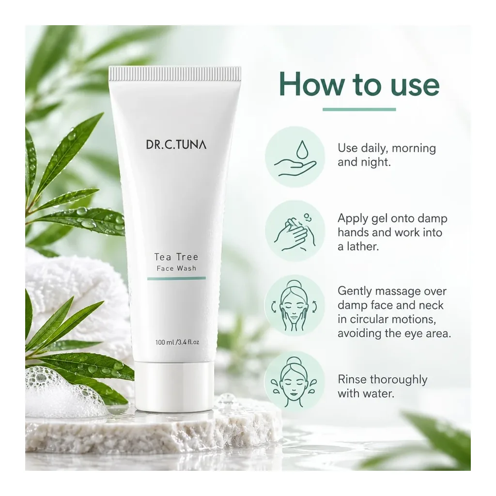 farmasi-1000288-04 Farmasi Dr. C. Tuna Tea Tree Face Wash